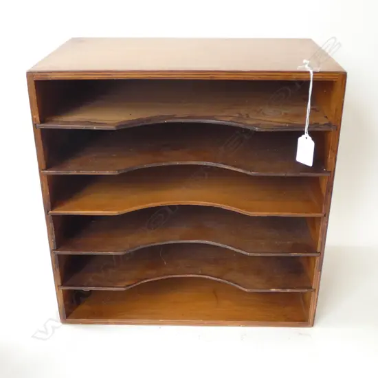WOODEN FILE ORGANISER 360x230x360mm