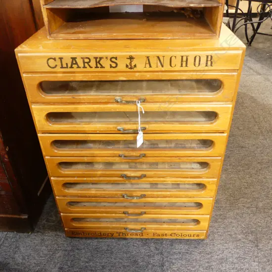 VINTAGE COTTON DISPLAY UNIT 450x610mm