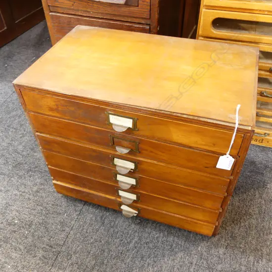 6 DRAWER COLLECTORS/FILING CABINET 440x270x350mm