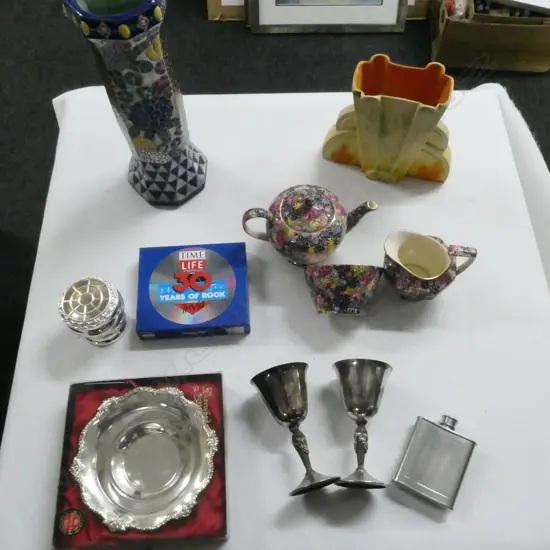 3 PCES ROYAL WINTON 'HAZEL', ASST EP, ROCK TRIVIA, etc