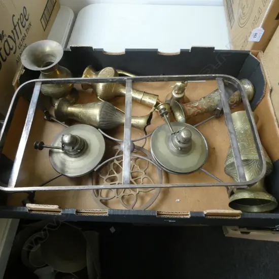 ASST METALWARE Incl. MAORI BELL, etc