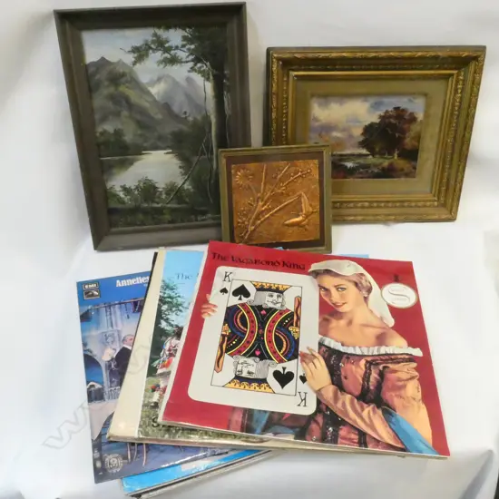 ASST. RECORDS, 3 ARTWORKS