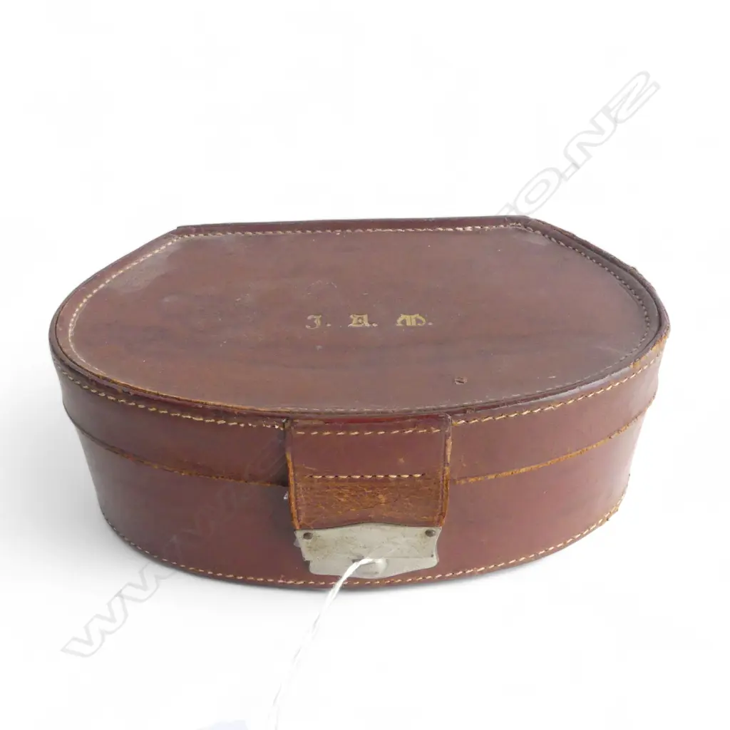 ASST. BADGES & CUFFLINKS ETC IN LEATHER CASE W.210mm Image 1++
