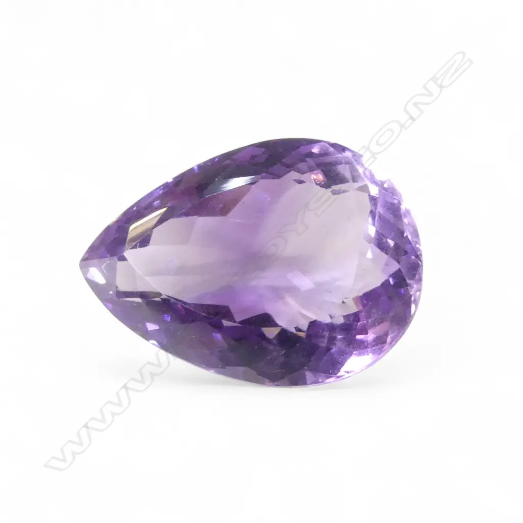 PEAR CUT AMETHYST, 22.77ct Image 1++