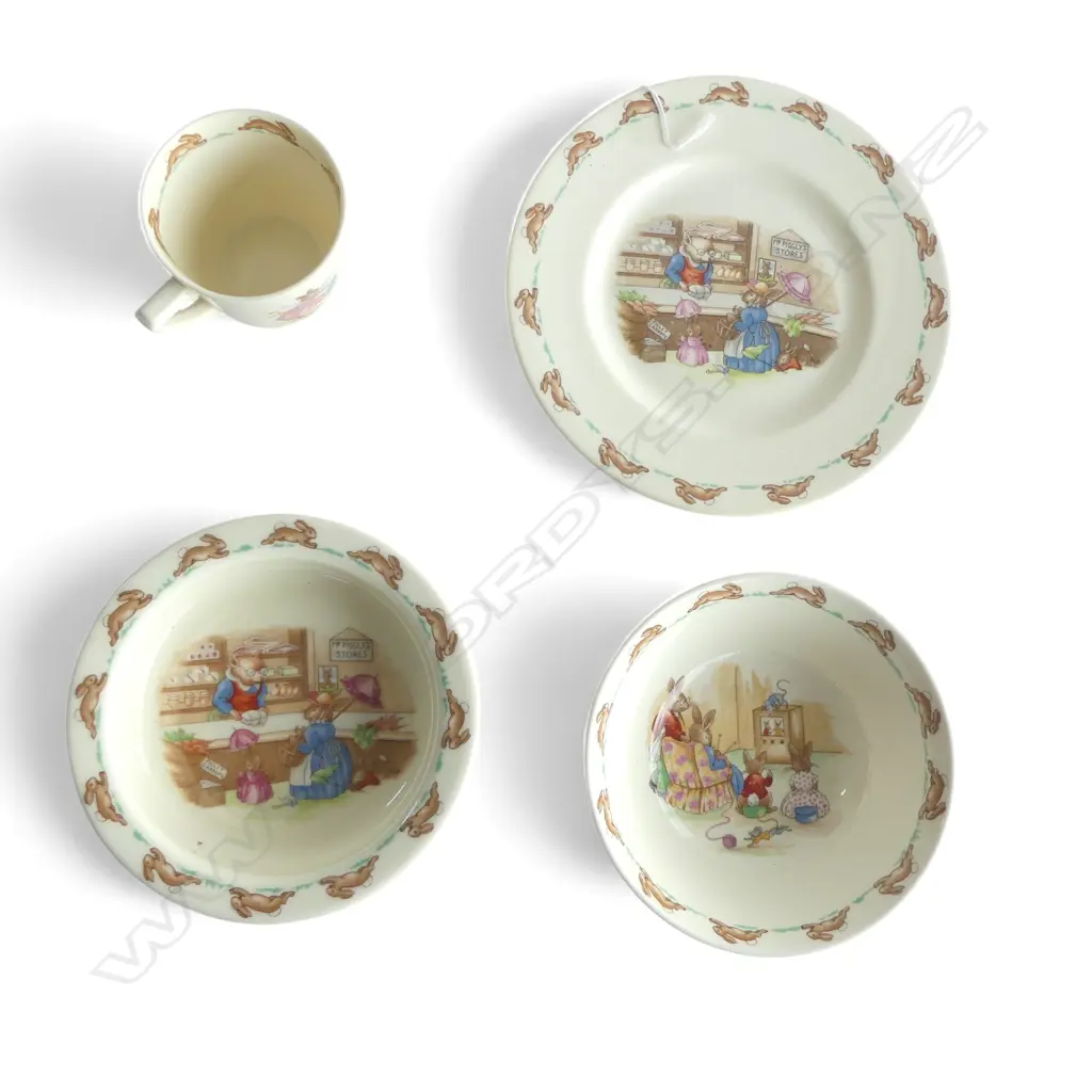 4 PCES ROYAL DOULTON BUNNYKINS  Image 1++