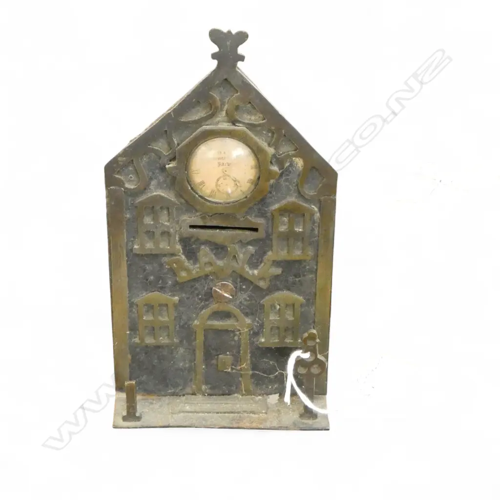 MONEY BANK WITH CLOCK Image 1++
