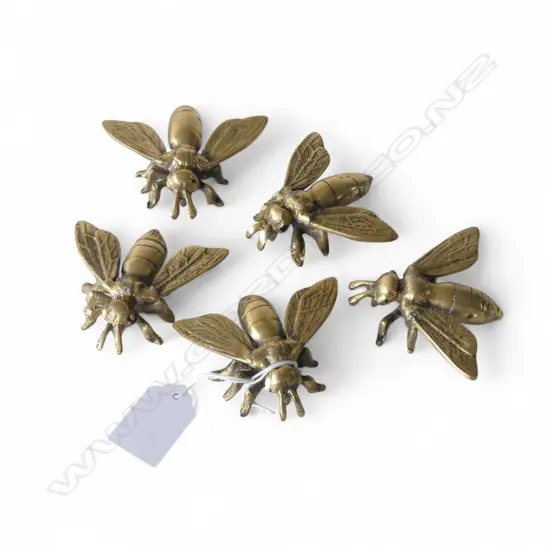 5 BRASS BEES L.65mm