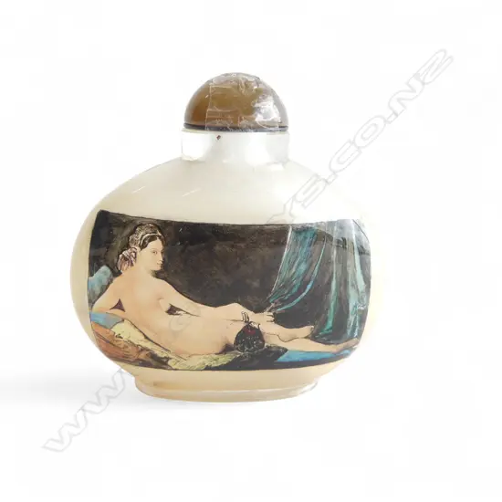 GRAND ODALISQUE  AFTER J. A. INGRES SCENT BOTTLE faults