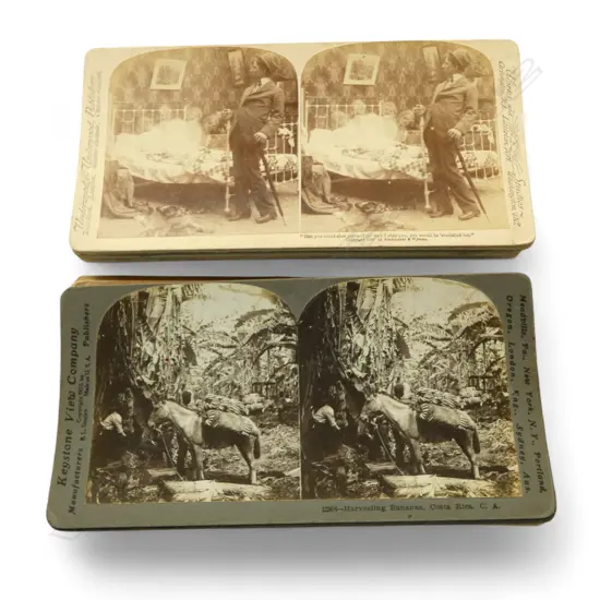 ASST. STEREOSCOPE CARDS MAINLY ARCHITECTURAL