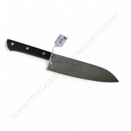 JAPANESE SIGNED CHEF KNIFE L.285mm