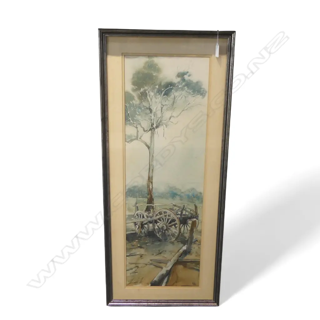 ALEXANDER HILLS, COUNTRY SCENE, W/C, 730x240mm Image 1++