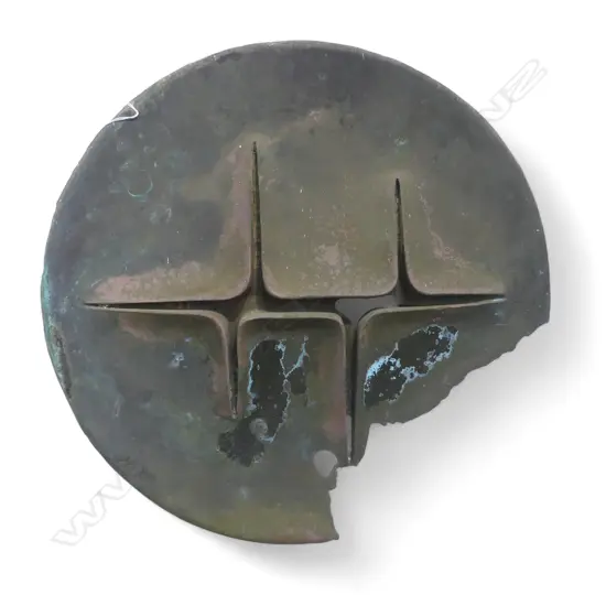 ARTIST UNKNOWN, BRONZE DISK, 635mm dia