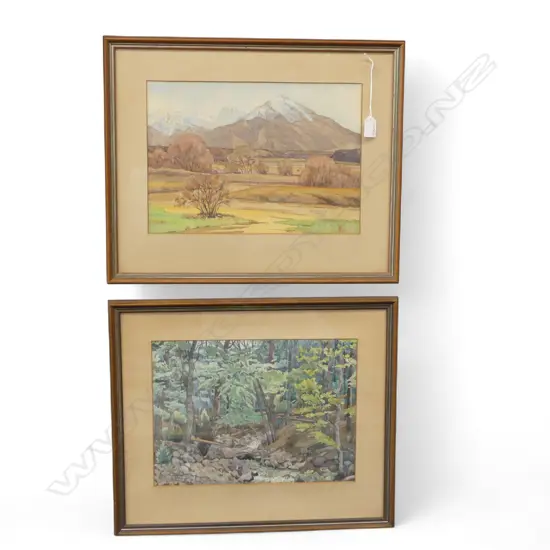 2 J. E. FRASER LANDSCAPE WCs 260x370mm