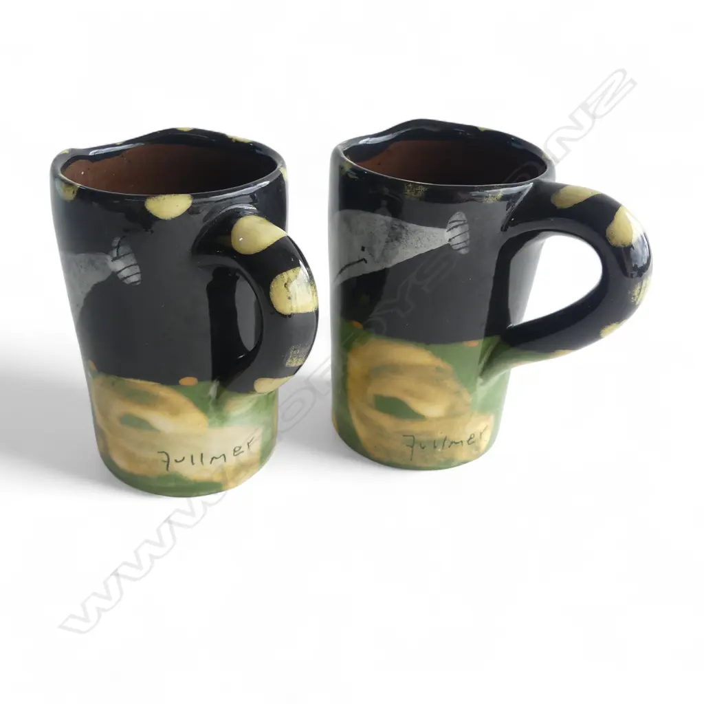 2 STEVE FULLMORE MUGS H.105mm Image 1++