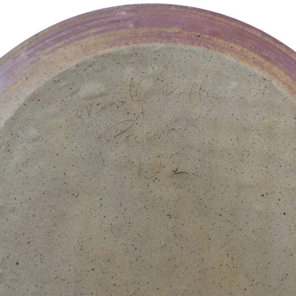 MICHAEL O'DONNELL TARARIKI POTTERY CHARGER 430mm dia Image 1++