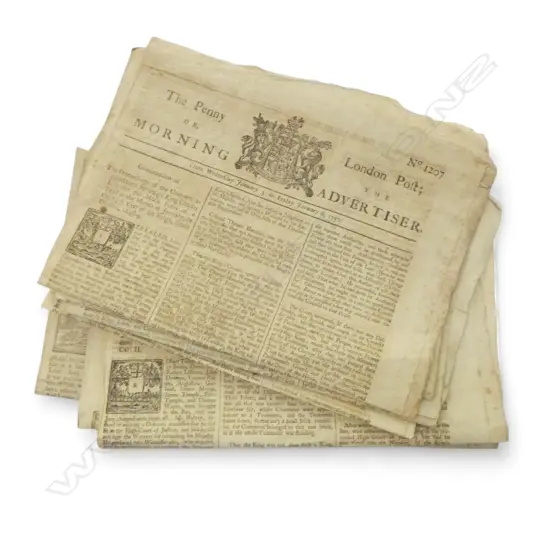 14 C.1750 LONDON NEWSPAPERS