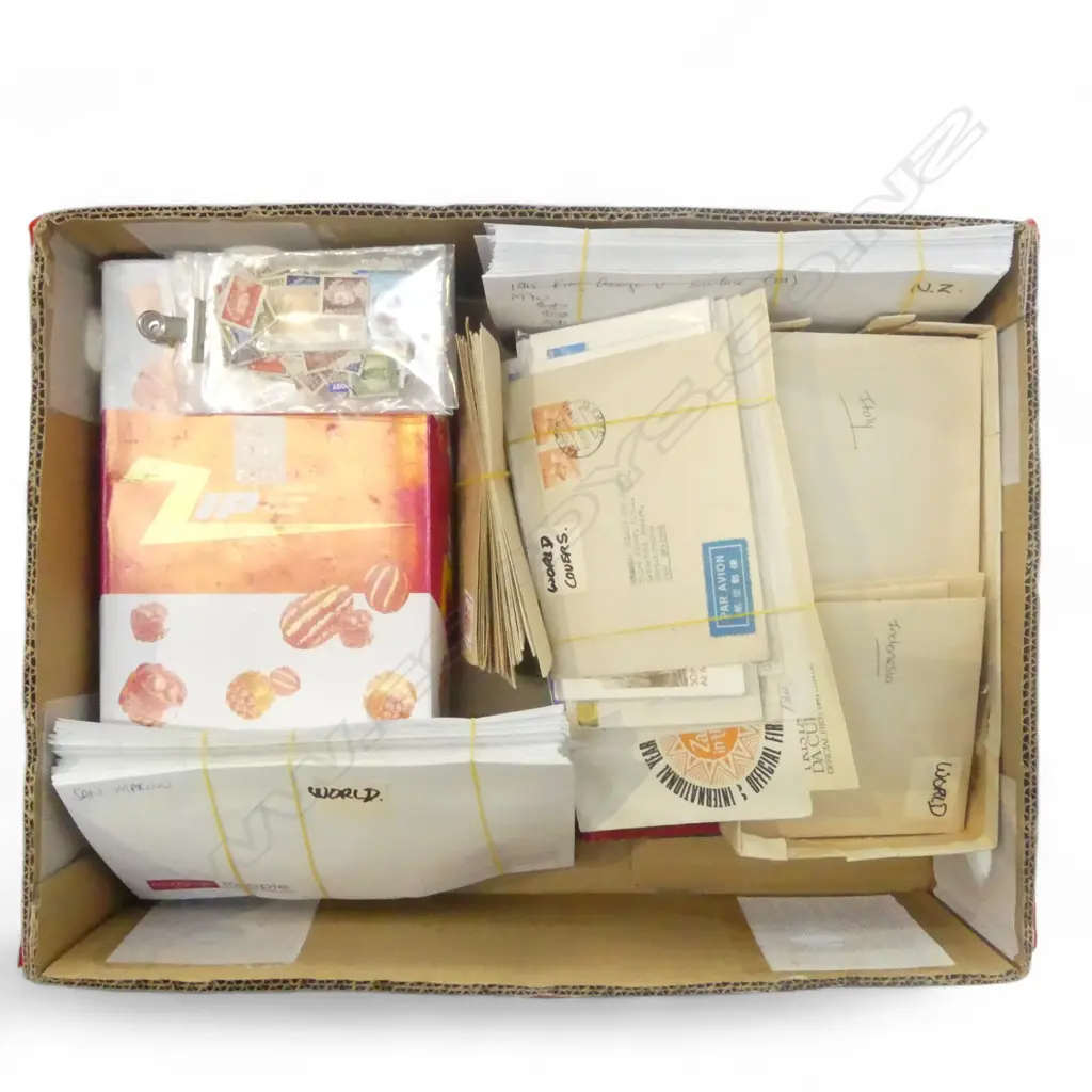 WORLD STAMP COVERS ETC Image 1++