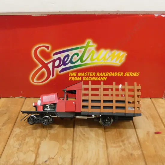 BACHMANN 'SPECTRUM' RAIL TRUCK 1:20.3 #82394 L.320mm, BOXED