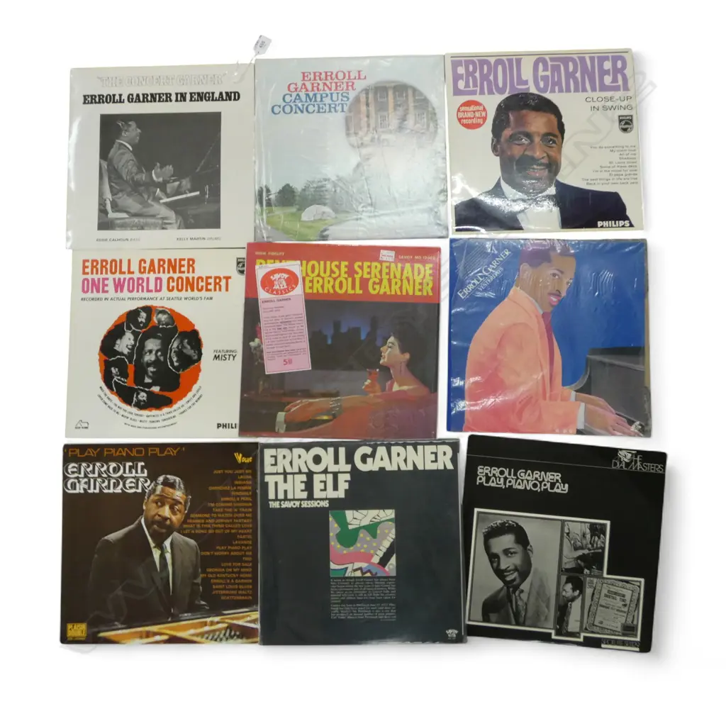 ASST. ERROLL GARNER JAZZ LPs Provenance: Ex Collection Wellington Choy Image 1++