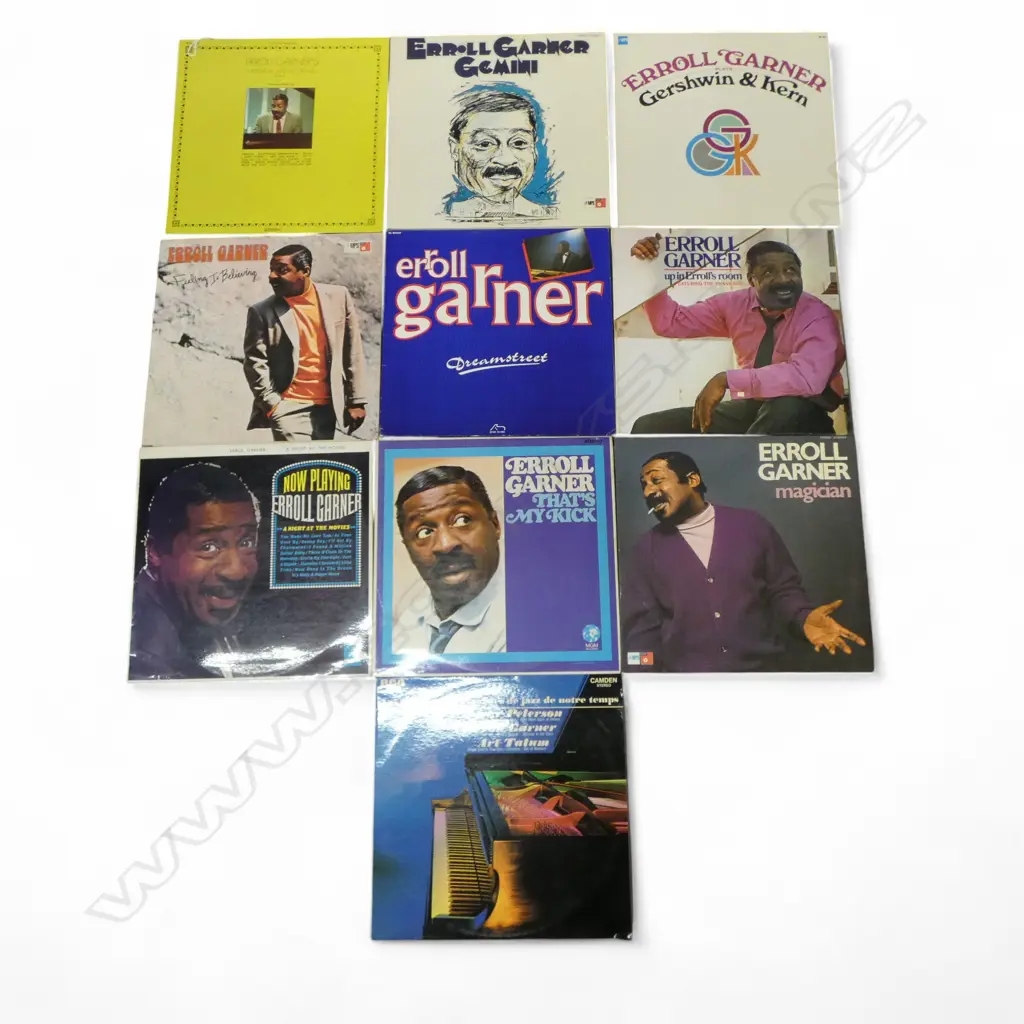 ASST. ERROLL GARNER JAZZ LPs Provenance: Ex Collection Wellington Choy Image 1++