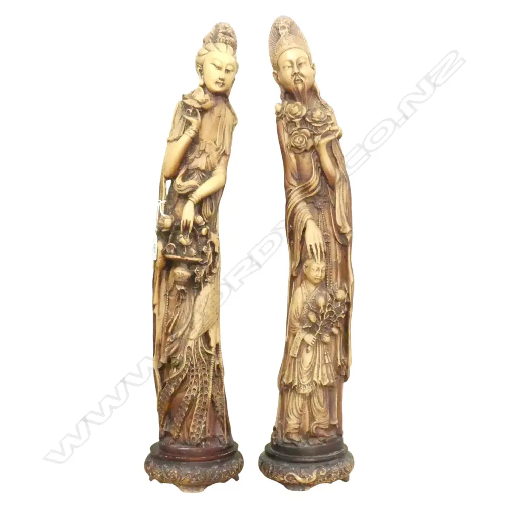 PR RESIN ORIENTAL FIGURES H.650mm Image 1++