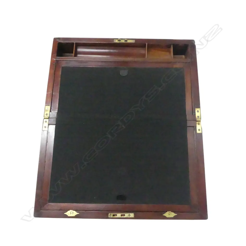 MAHOGANY WRITING SLOPE W.405mm Image 1++