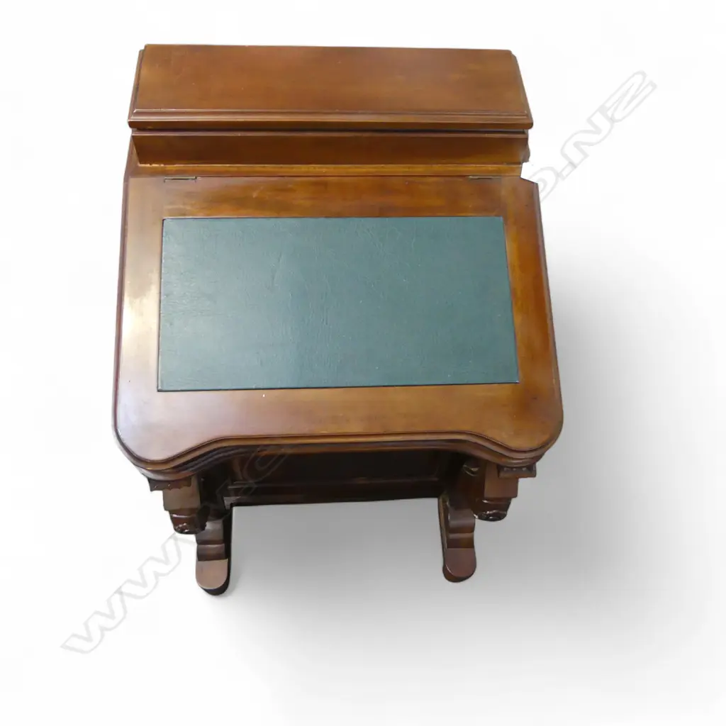 MODERN MAHOGANY DAVENPORT  540x540x830mm Image 1++