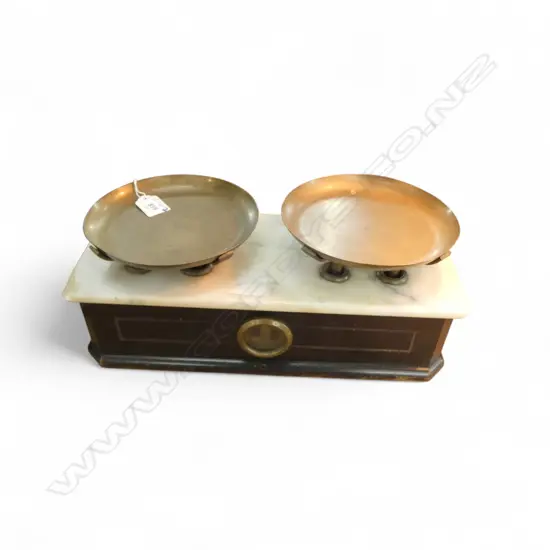 MARBLE TOPPED SCALES W.360mm