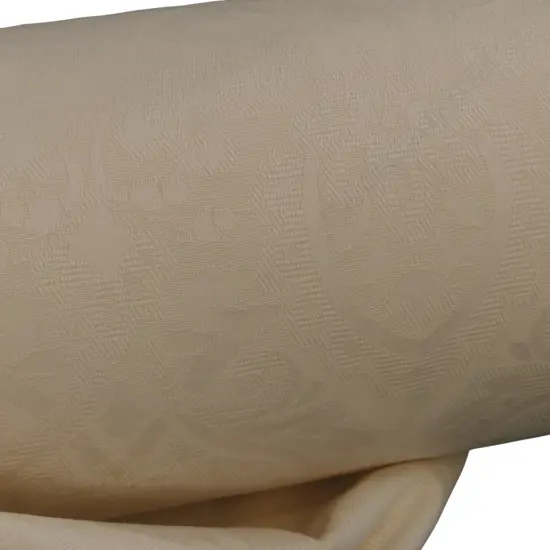 FABRIC BOLT; IVORY DAMASK 2, COTTON, 21M