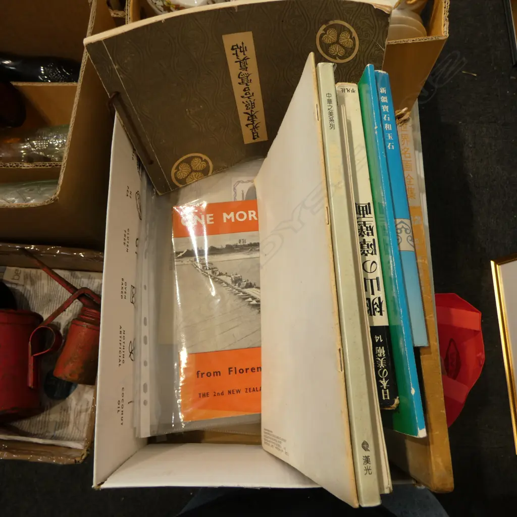 ASST. ORIENTAL LANGUAGE BOOKS; JADE, PHOTOGRAPHY, ART ETC Image 1++