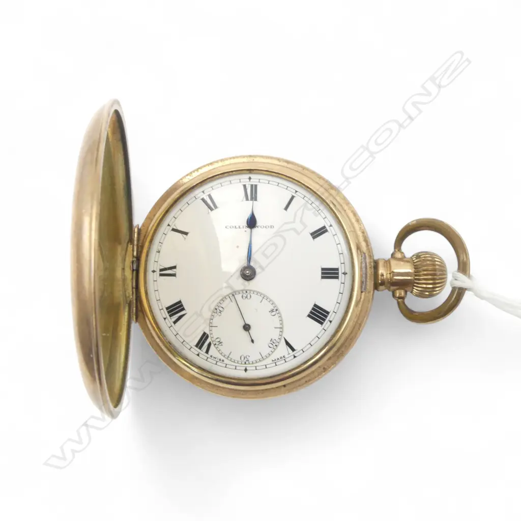 GOLD PLATED POCKET WATCH (faulted) Image 1++
