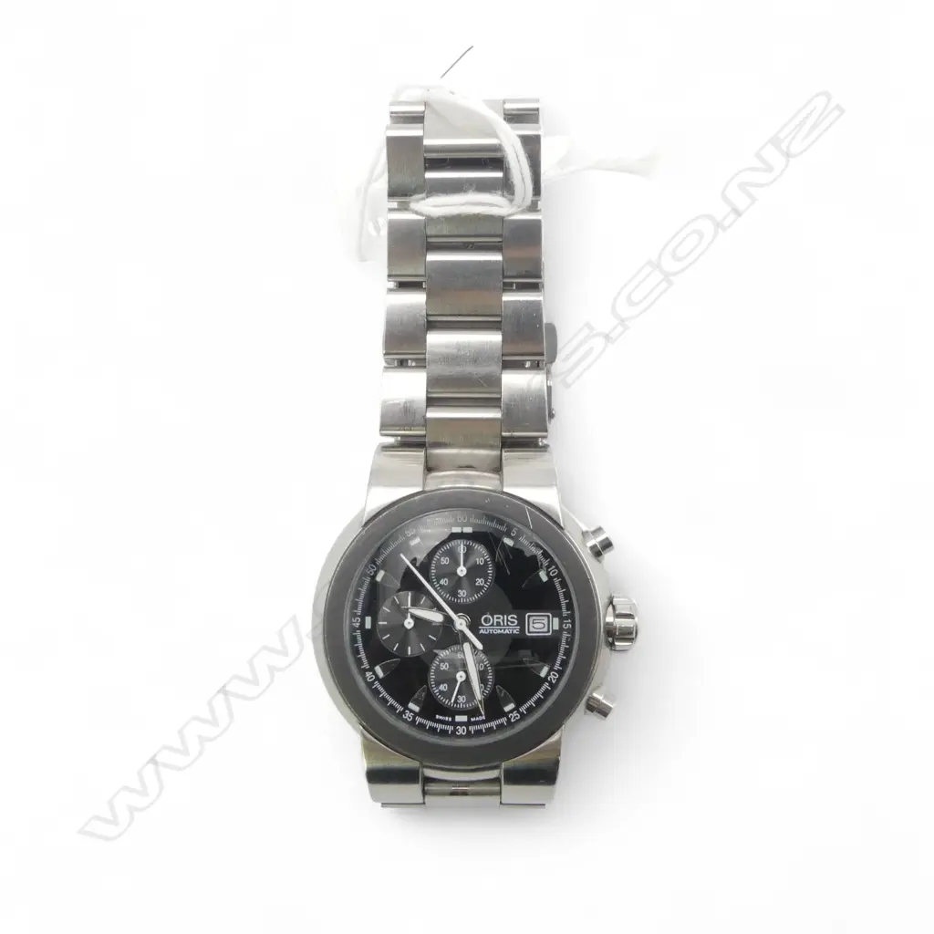 ORIS GENTS AUTOMATIC STAINLESS STEEL WRISTWATCH 50M Image 1++