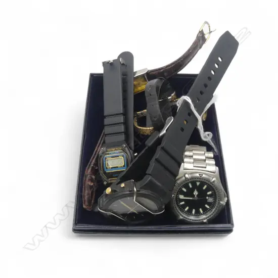 ASST. WRISTWATCHES INCLUDING CASIO ARW-31