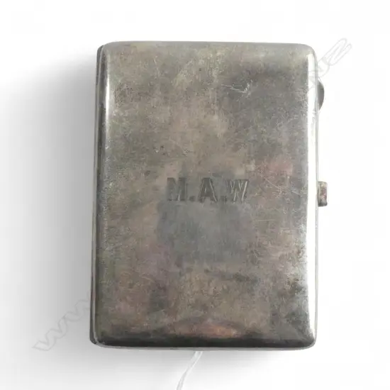 SILVER CARD CASE Birmingham 1910. 150gms