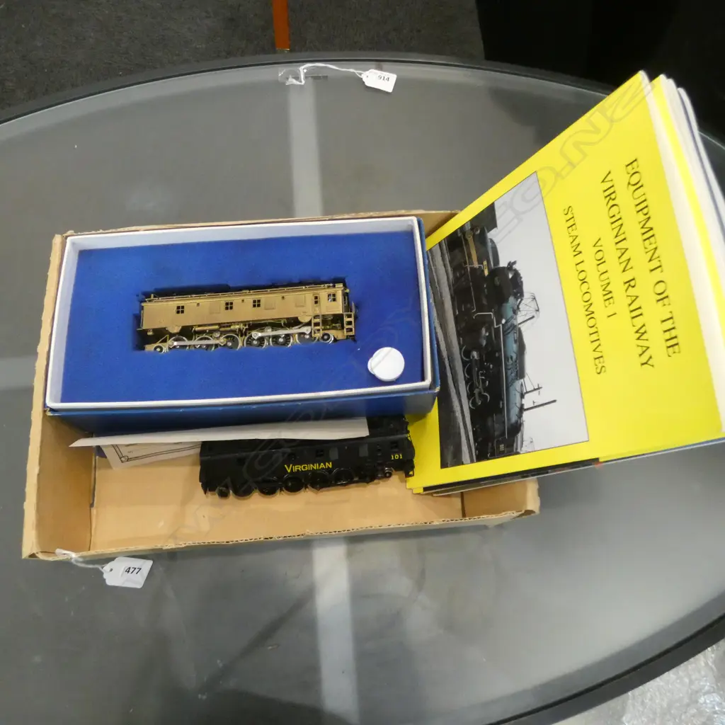 MINT & BOXED VIRGINIAN MODEL EL1A & NO BOX EL3A & RAILWAY MAGS Image 1++