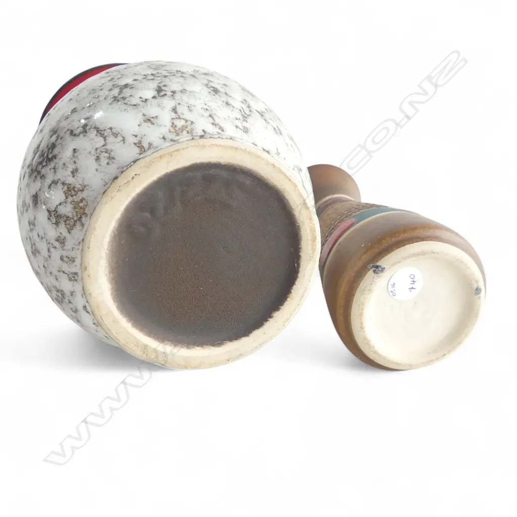 2 GERMAN POTTERY VASES H.205mm Image 1++