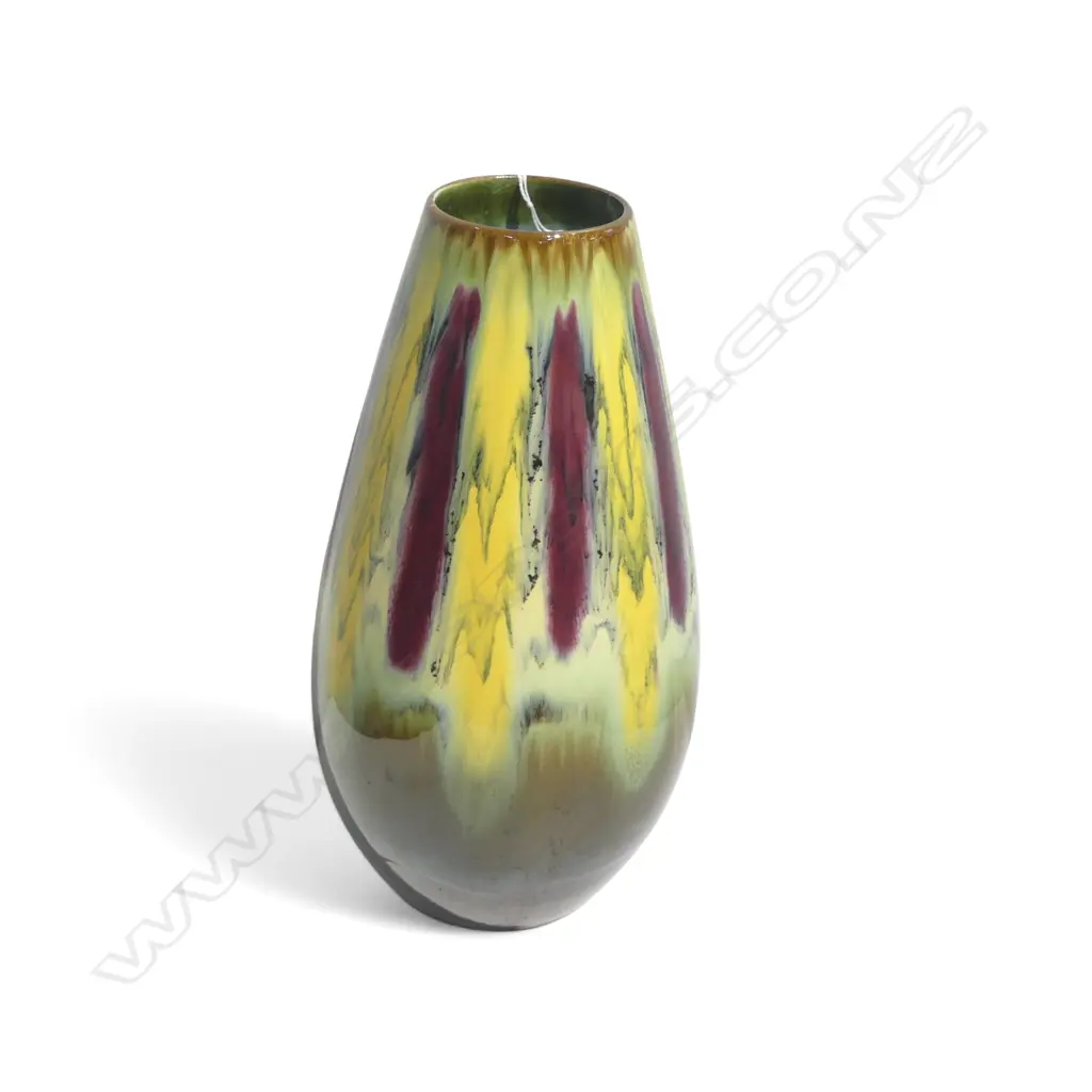 RETRO GERMAN CERAMIC VASE H.300mm Image 1++