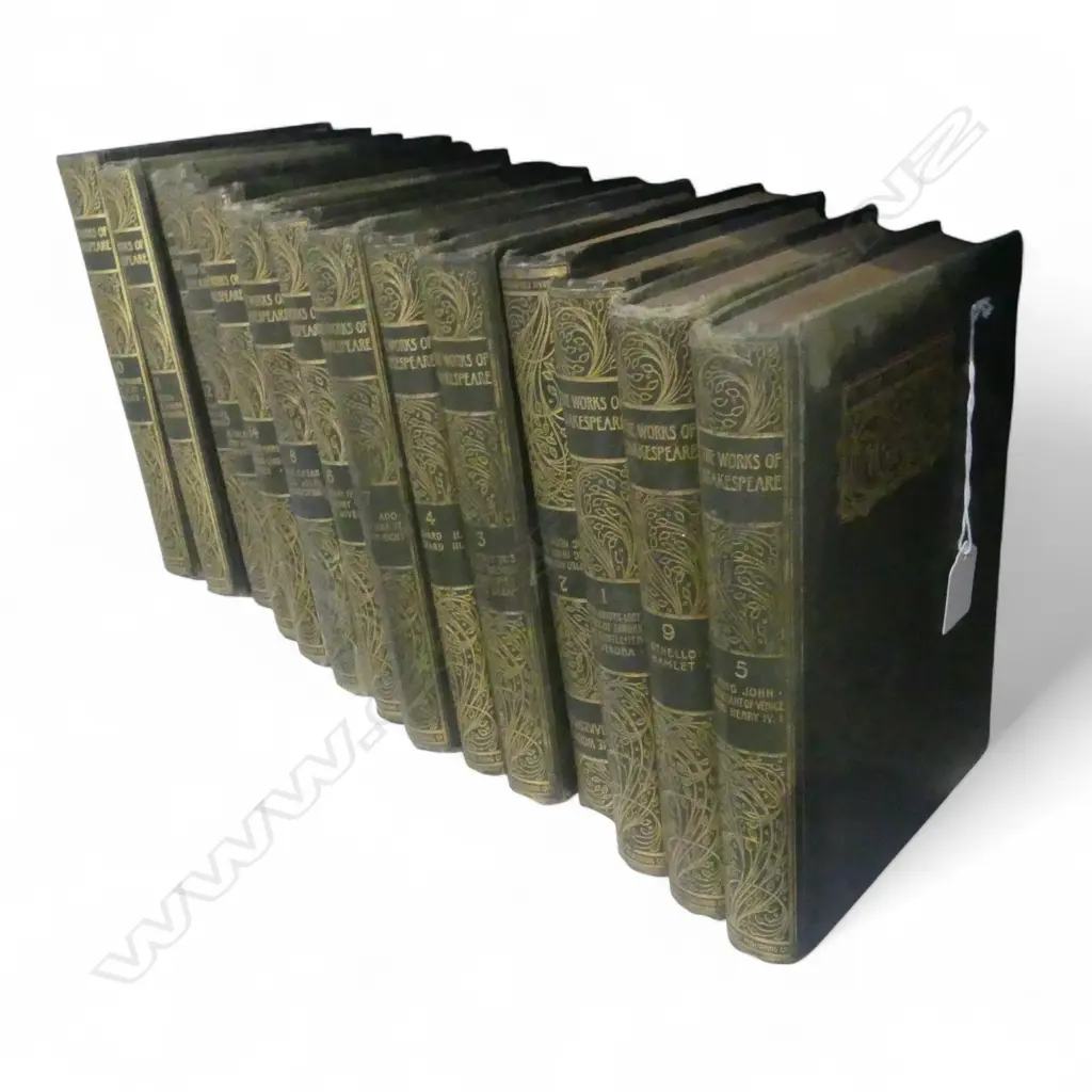 14 VOLS HENRY IRVING THE WORKS OF SHAKESPEARE FAULTS  Image 1++