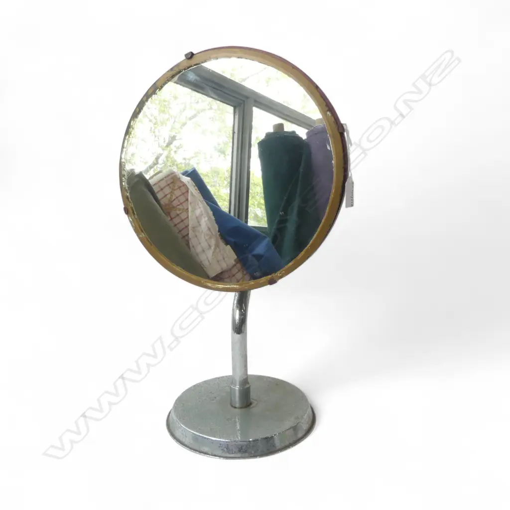 VINTAGE SHOP COUNTER TRY ON MIRROR H500MM Image 1++