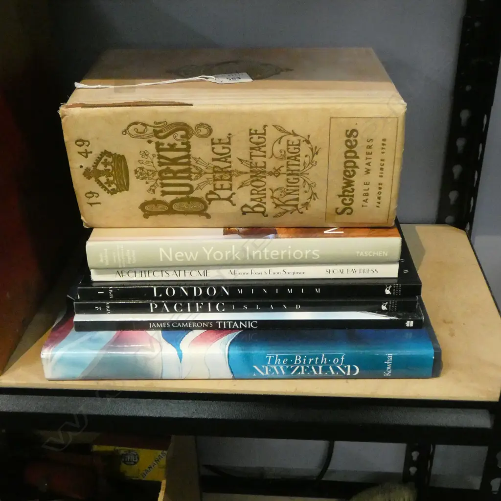 7 BOOKS INCL. 1949 BURKES PEERAGE Image 1++