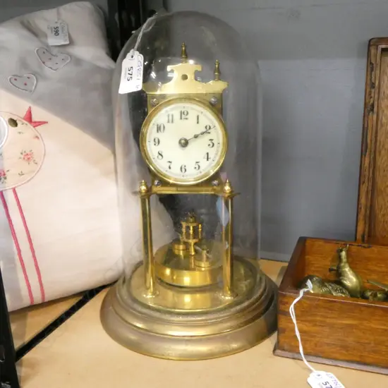 GERMAN DOMED 400 DAY CLOCK H.310mm