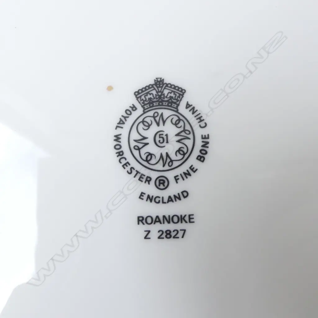 BOXED R/WORCESTER PAV PLATE DIA 280MM & 3 TEIR FOLEY CHINA CAKE PLATE H370MM Image 1++