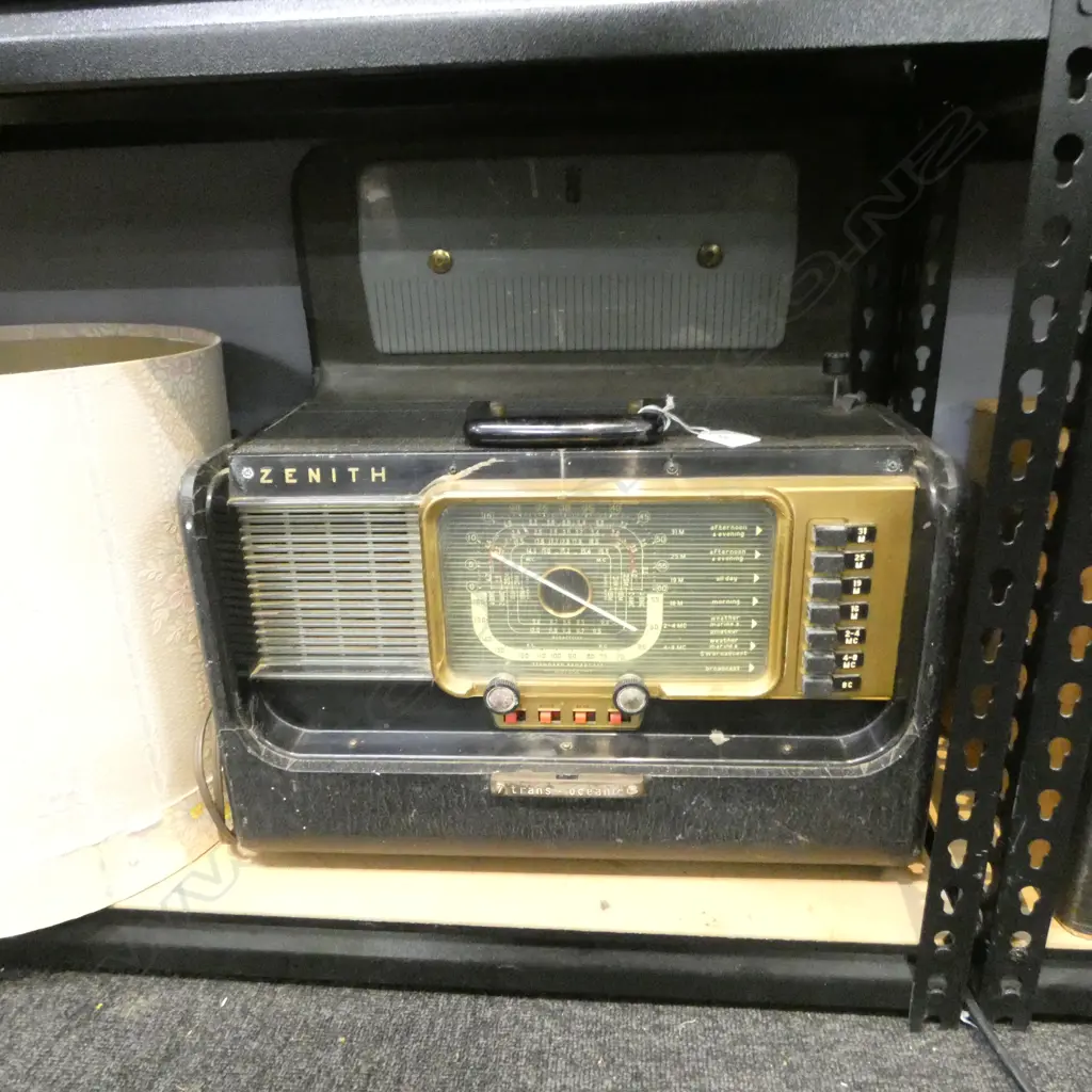 TRANS OCEANIC ZENITH VINTAGE RADIO H280 L440MM Image 1++