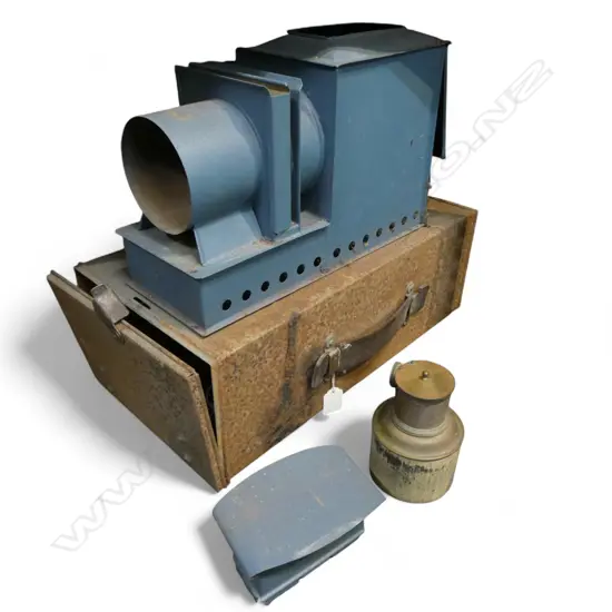 TIN BOXED VINTAGE MAGIC LANTERN H230 L450MM