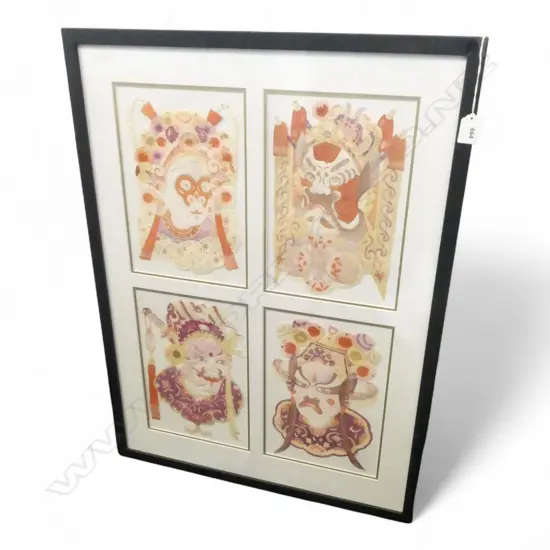 ORIENTAL CUT OUT ARTWORK 290x195mm (780x580mm overall size)