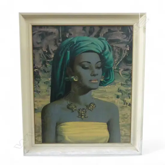 TRETCHIKOF PRINT BALINESE GIRL 600x500mm