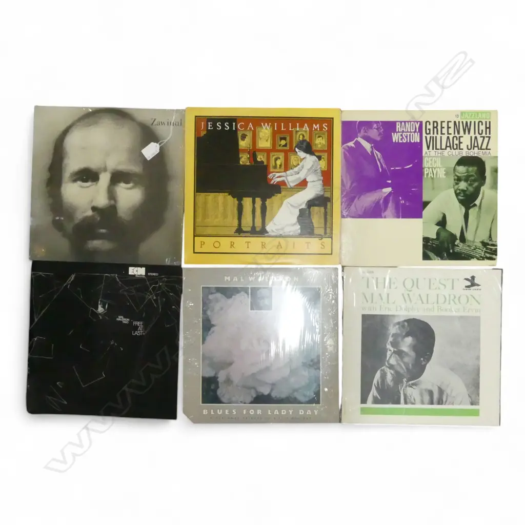 6 ASST. JAZZ LPS; ZAWINUL, MAL WALDRON etc Provenance: Ex Collection Wellington Choy Image 1++