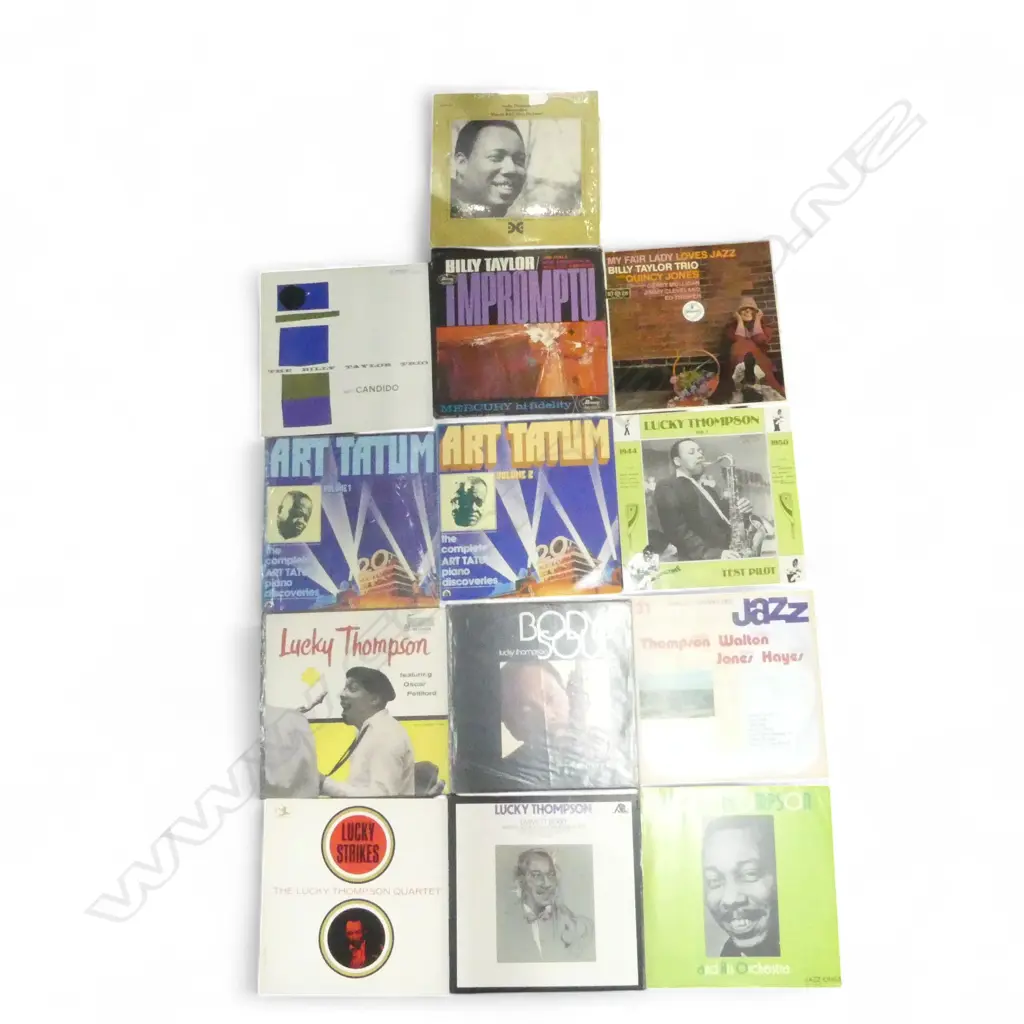 ASST. BILLY TAYLORE & LUCKY THOMPSON etc JAZZ LPs Provenance: Ex Collection Wellington Choy Image 1++