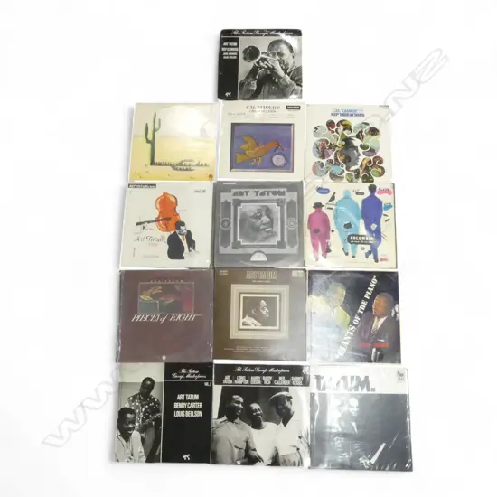 ASST. CAL TJADER'S & ART TATUM etc JAZZ LPS Provenance: Ex Collection Wellington Choy