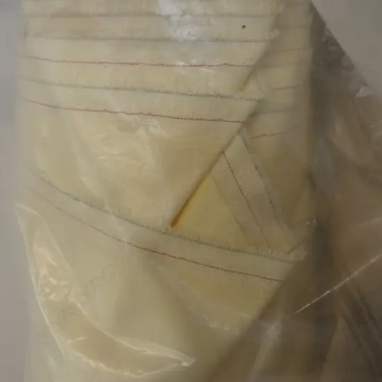 roll of pale yellow cotton velvet w1400mm